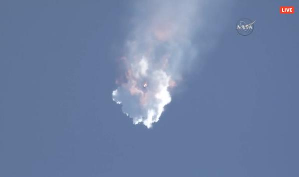 Falcon 9 explosion