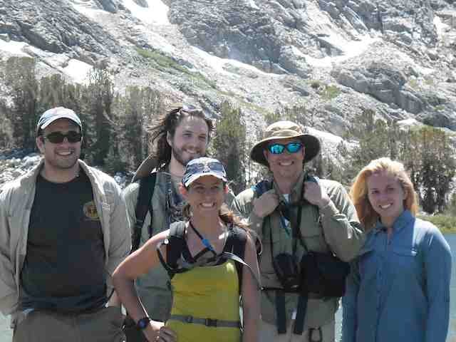 Pictured from left to right: Easton White, Kody Holmes, Sabrina Jones, Me, and Chalet Taylor.